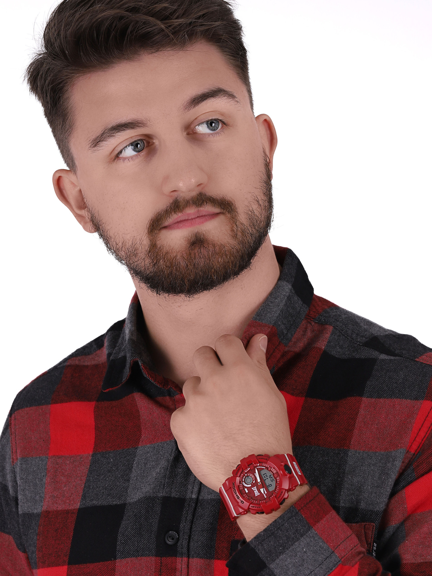zegarek G-SHOCK GBA-800EL-4AER czerwony G-SHOCK G-SQUAD - miniatura 2
