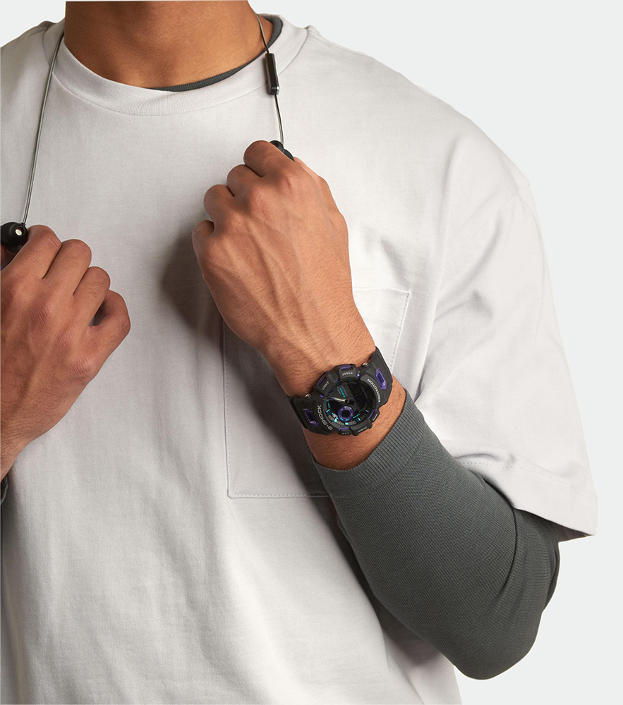zegarek G-SHOCK GBA-900-1A6ER męski z krokomierz Casio