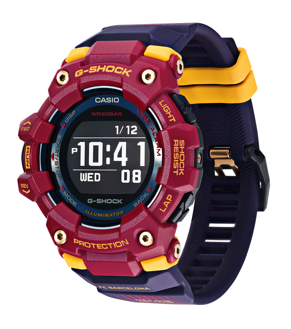 zegarek G-SHOCK GBD-100BAR-4ER kwarcowy G-SHOCK G-SQUAD