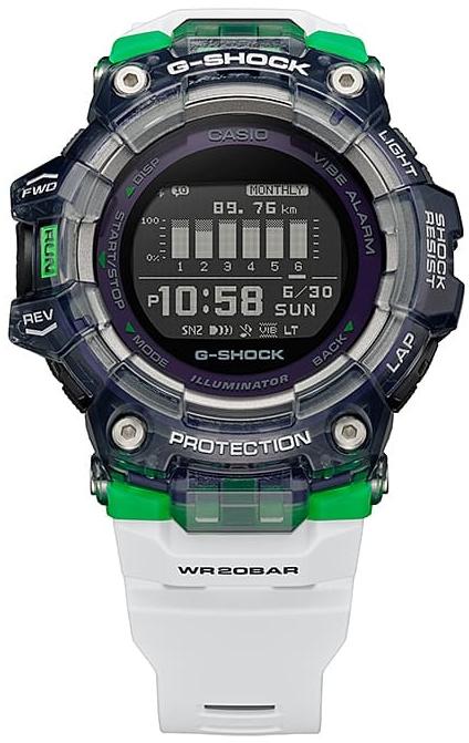 zegarek G-SHOCK GBD-100SM-1A7ER czarny G-SHOCK G-SQUAD
