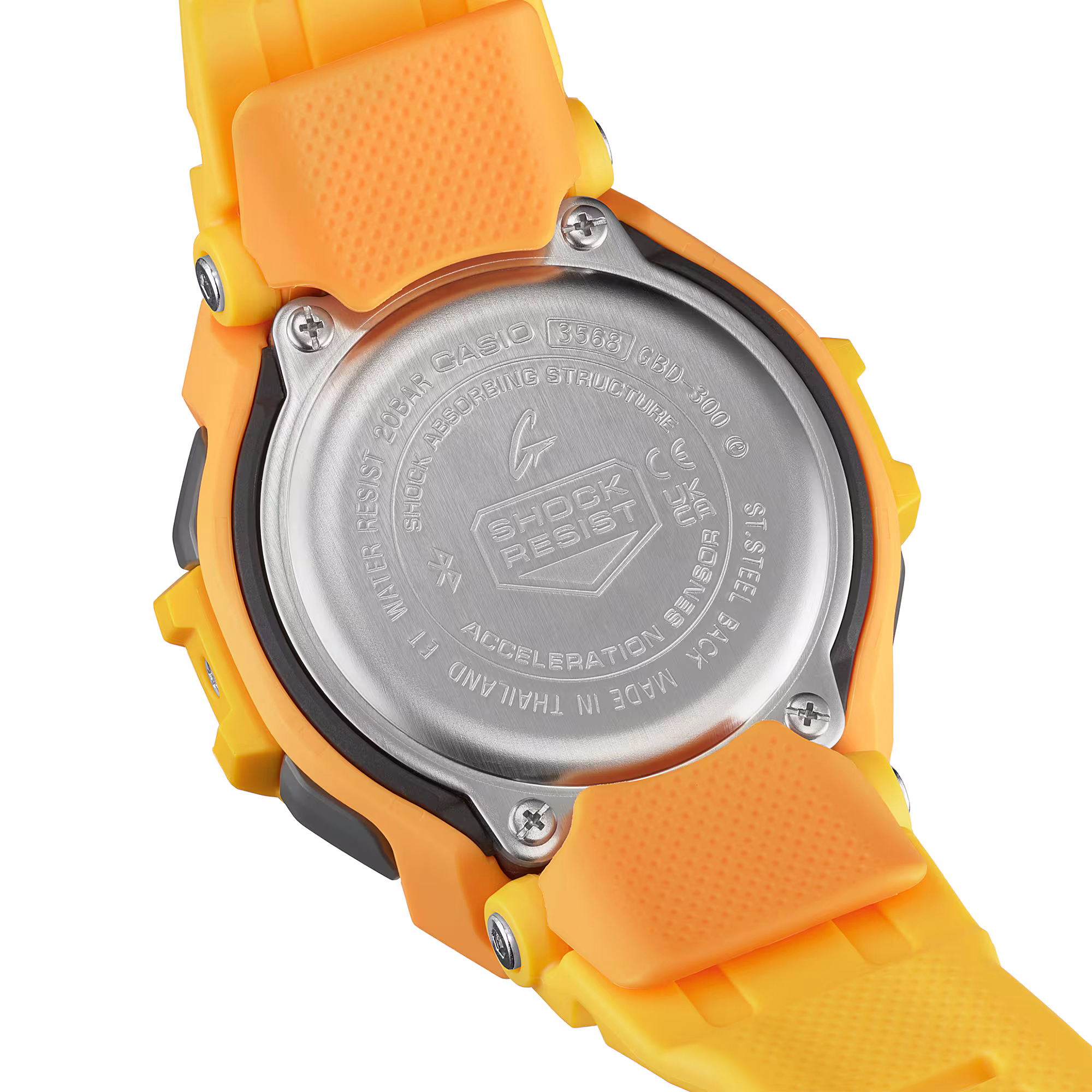 zegarek G-SHOCK GBD-300-9ER żółty G-SHOCK G-SQUAD