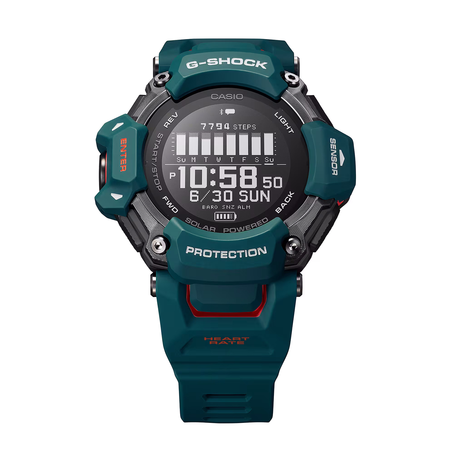 zegarek G-SHOCK GBD-H2000-2ER G-SQUAD Heart Rate Monitor Bluetooth męski z termometr G-SHOCK G-SQUAD