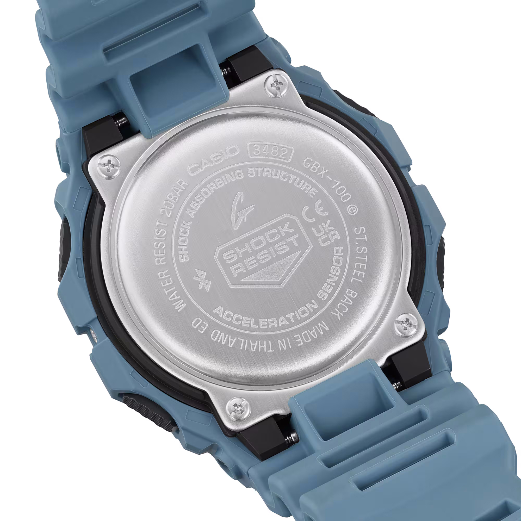 zegarek G-SHOCK GBX-100-2AER kwarcowy męski G-SHOCK - miniatura 6
