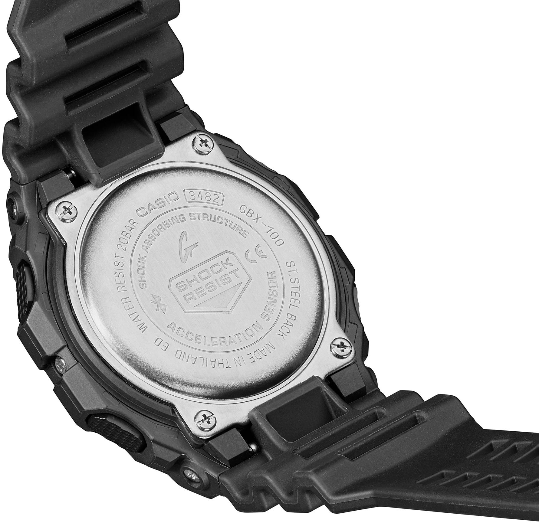 zegarek G-SHOCK GBX-100NS-4ER kwarcowy męski G-SHOCK Original G-LIDE