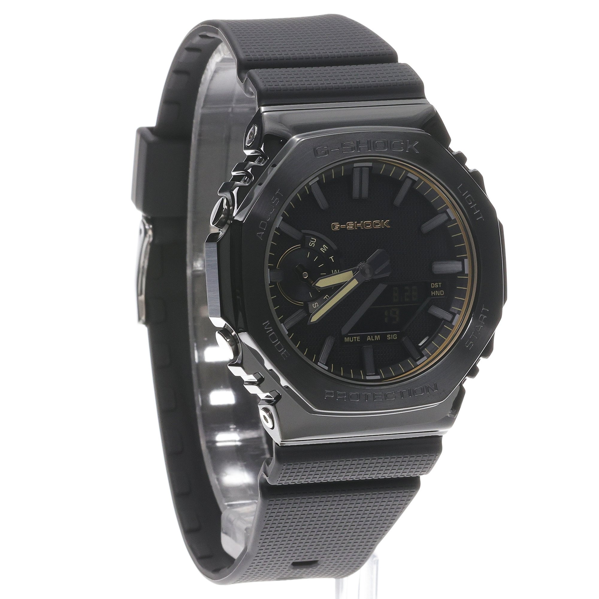 zegarek G-SHOCK GM-2100LXB-1A9ER kwarcowy męski G-SHOCK Original G-Shock Luxe Black - miniatura 3
