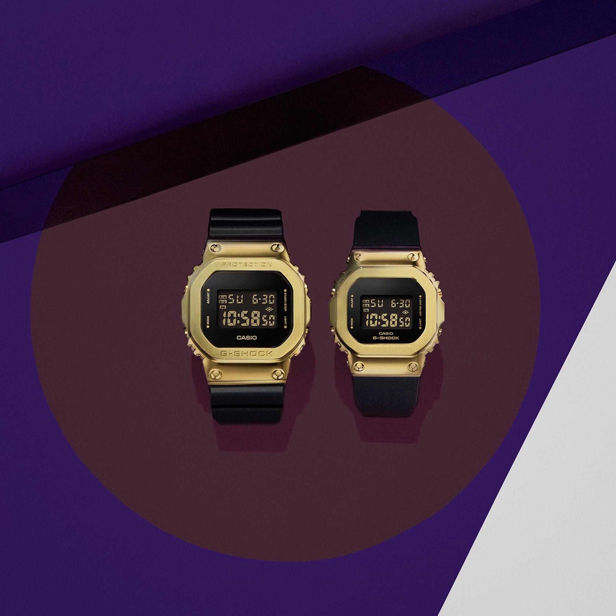 zegarek G-SHOCK GM-5600G-9ER Gold Metal Covered Series G-SHOCK Original mineralne - miniatura 12