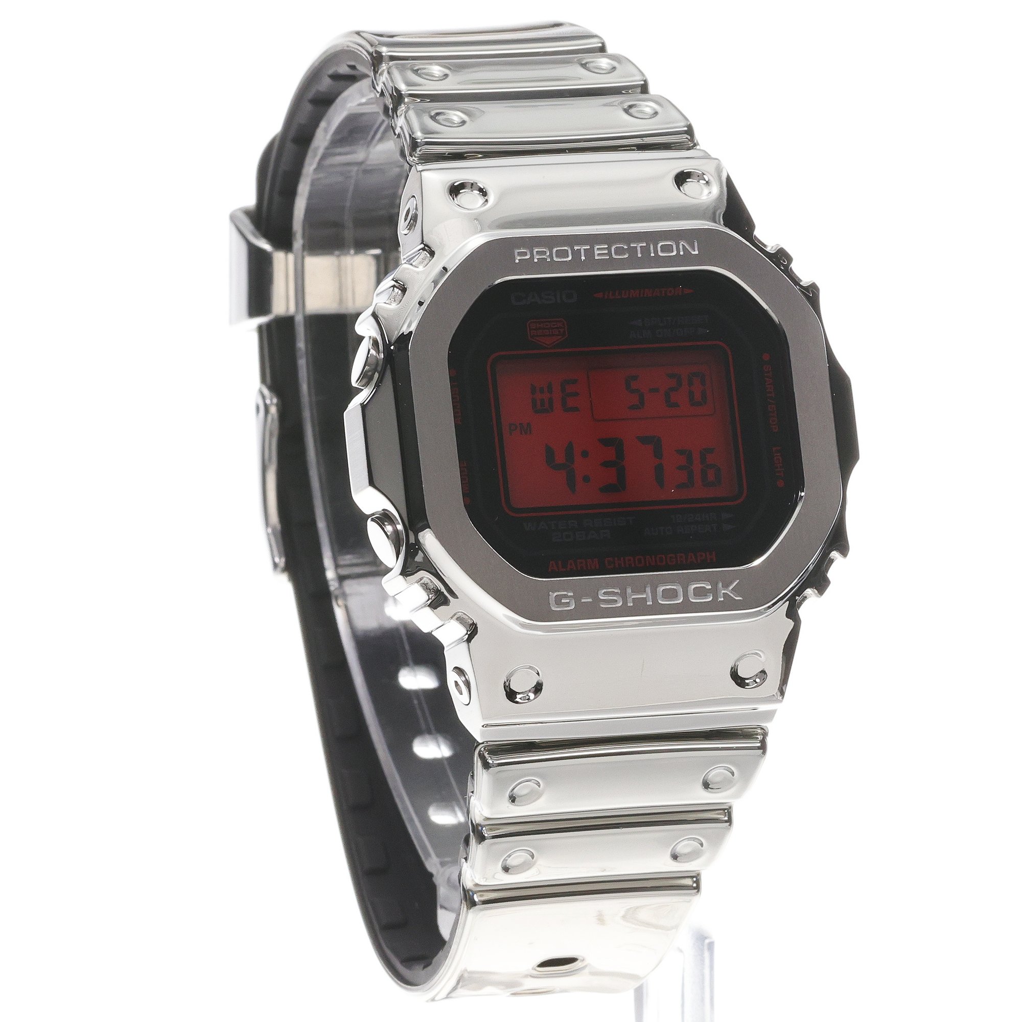 zegarek G-SHOCK GM-5600YRA-8ER srebrny G-SHOCK G-STEEL - miniatura 3