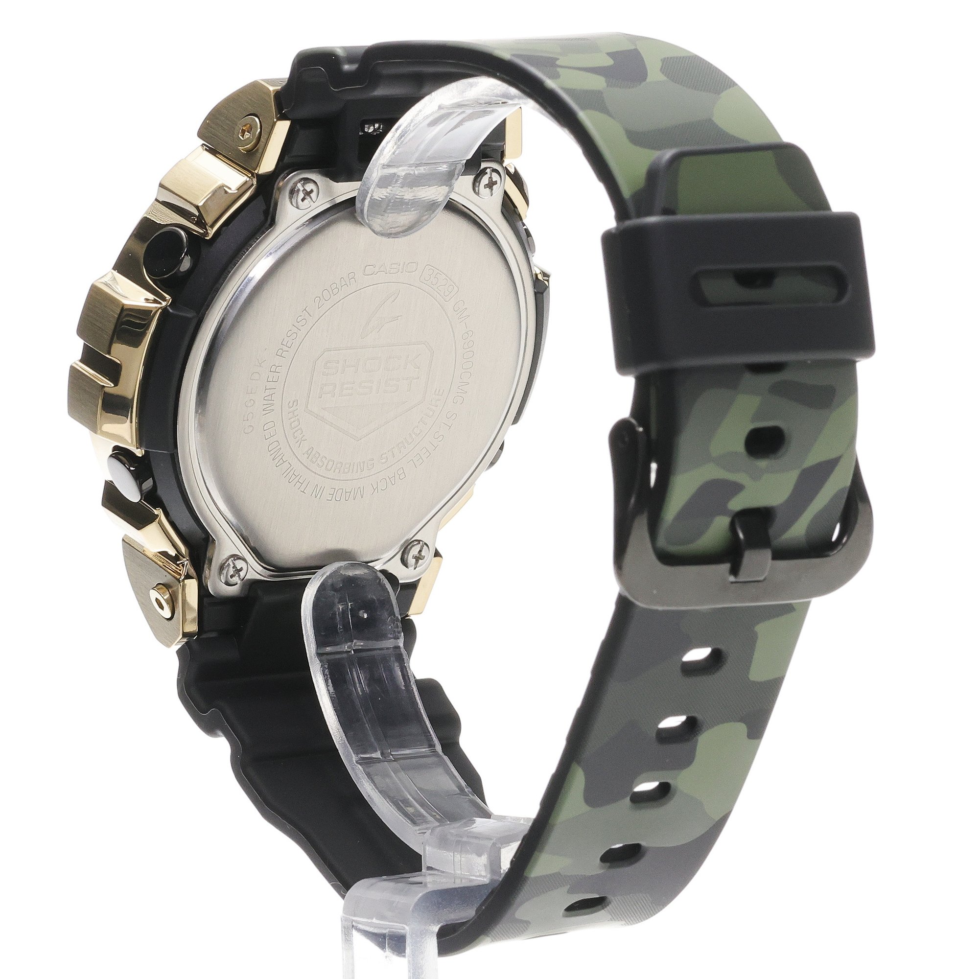 zegarek G-SHOCK GM-6900CMG-3ER G-Shock Bold Camo Series - Camo And Gold G-SHOCK Original mineralne - miniatura 4