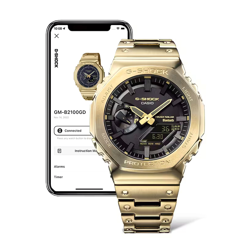 zegarek G-SHOCK GM-B2100GD-9AER brązowy G-SHOCK Original