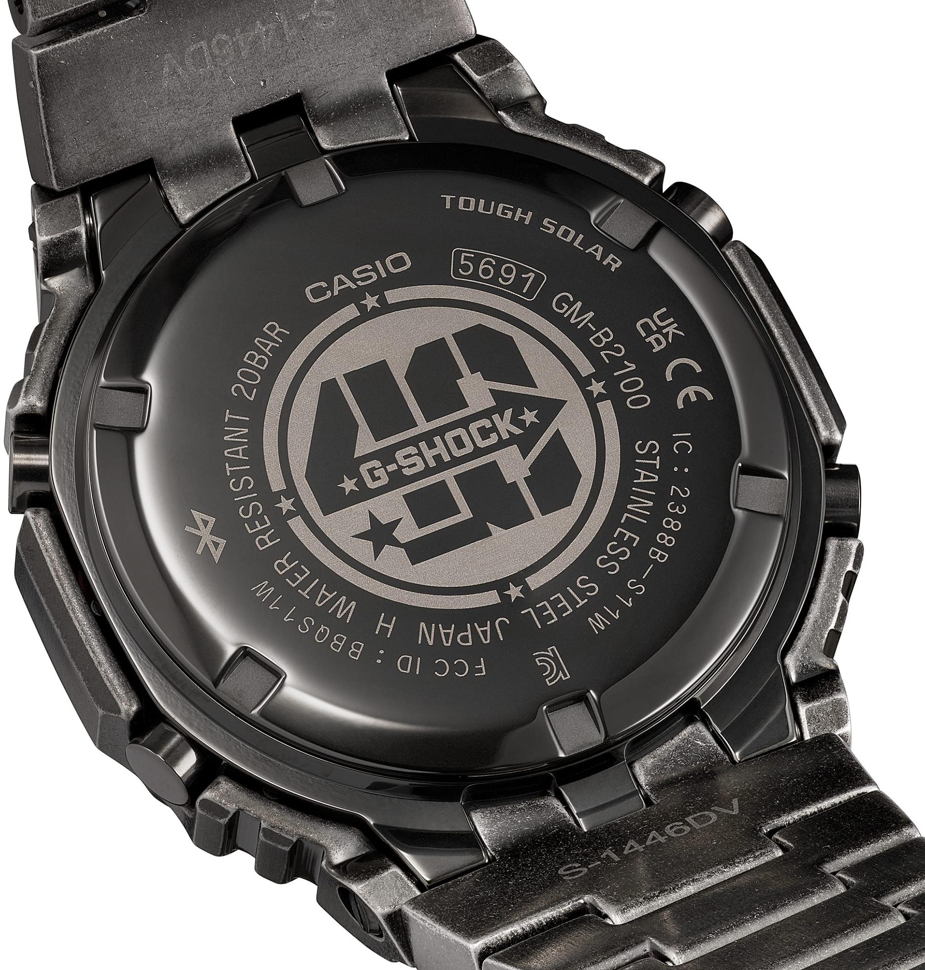 zegarek G-SHOCK GM-B2100VF-1ADR solar męski G-SHOCK Original 40th Anniversary Limited Edition Porter Collection Bag Set - miniatura 7