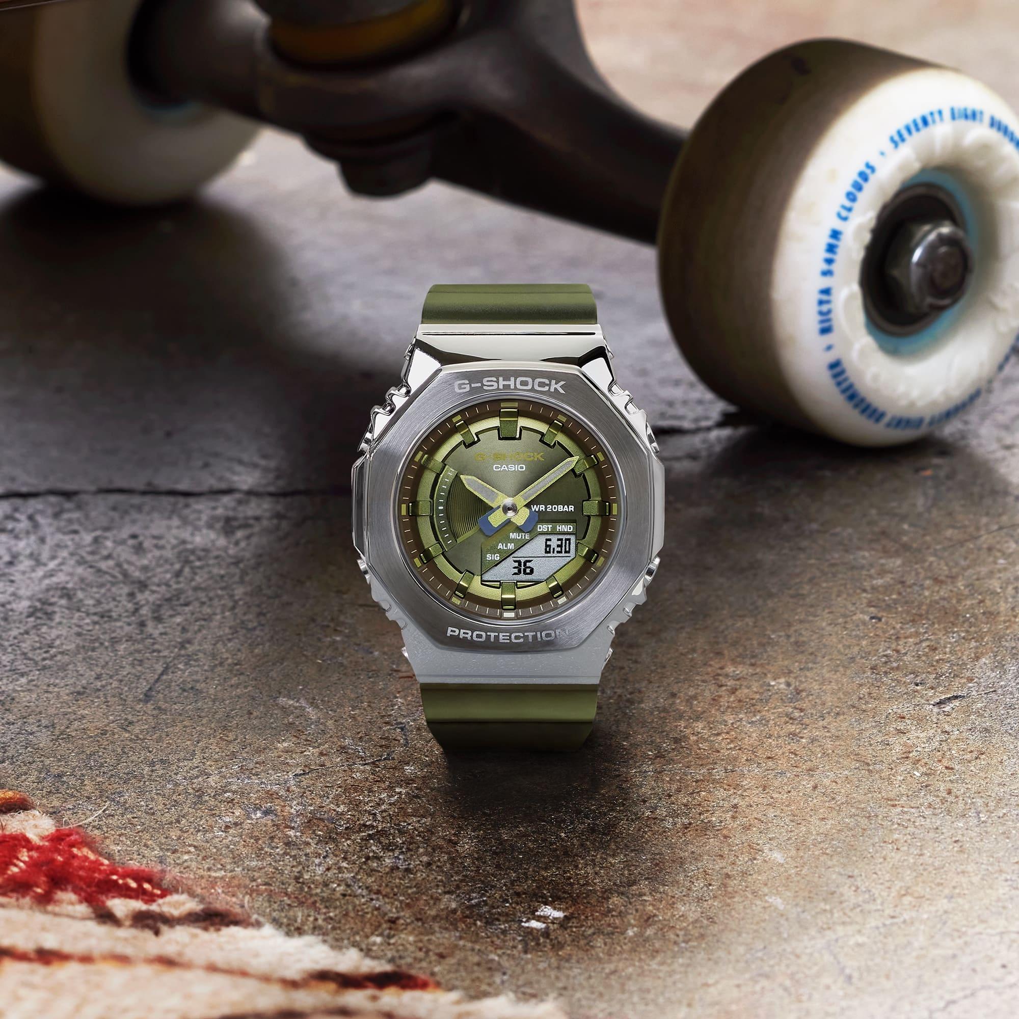 zegarek G-SHOCK GM-S2100-3AER kwarcowy damski G-SHOCK G-SHOCK WOMEN