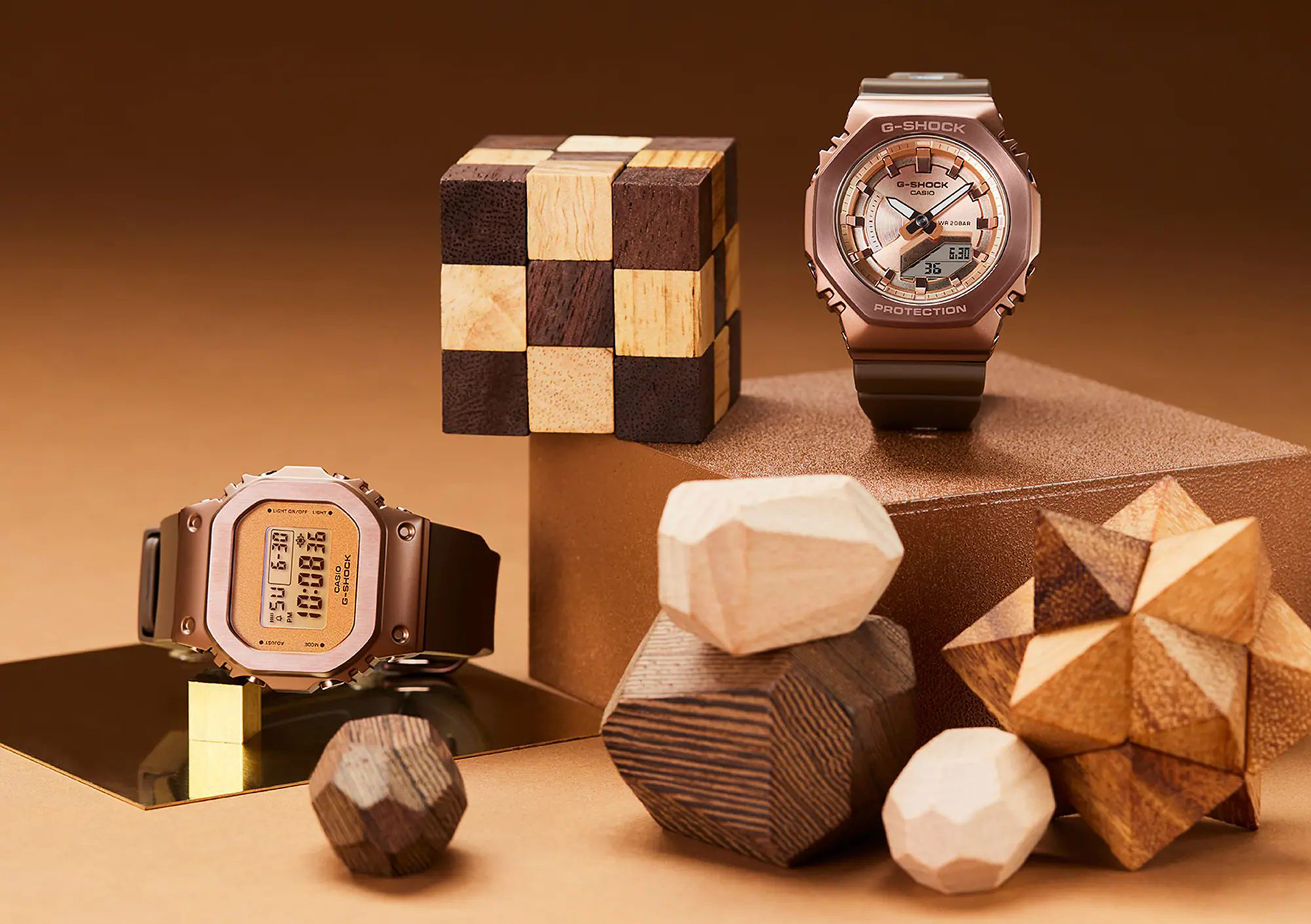 zegarek G-SHOCK GM-S2100BR-5AER kwarcowy damski G-SHOCK - miniatura 6