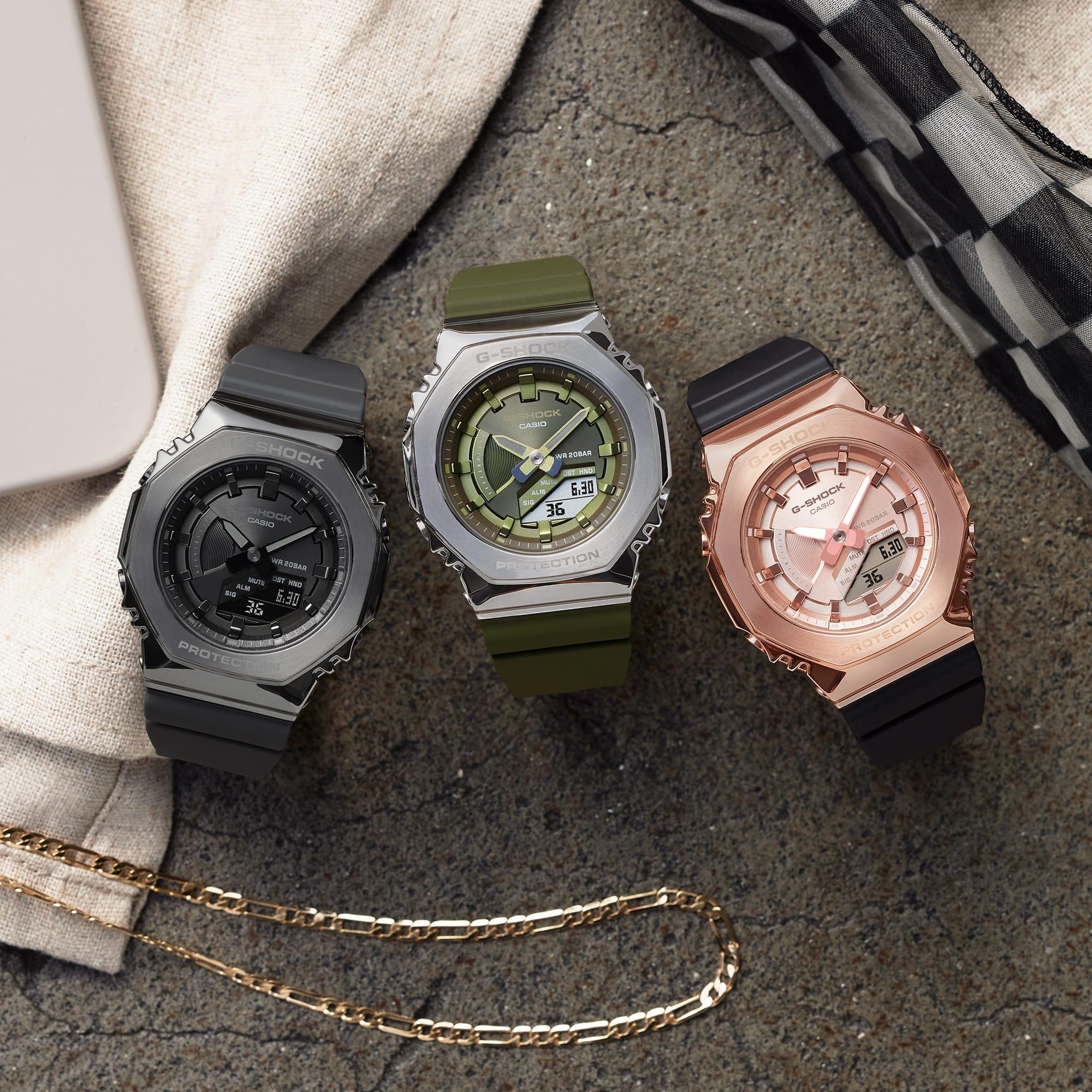 zegarek G-SHOCK GM-S2100PG-1A4ER różowe złoto G-SHOCK