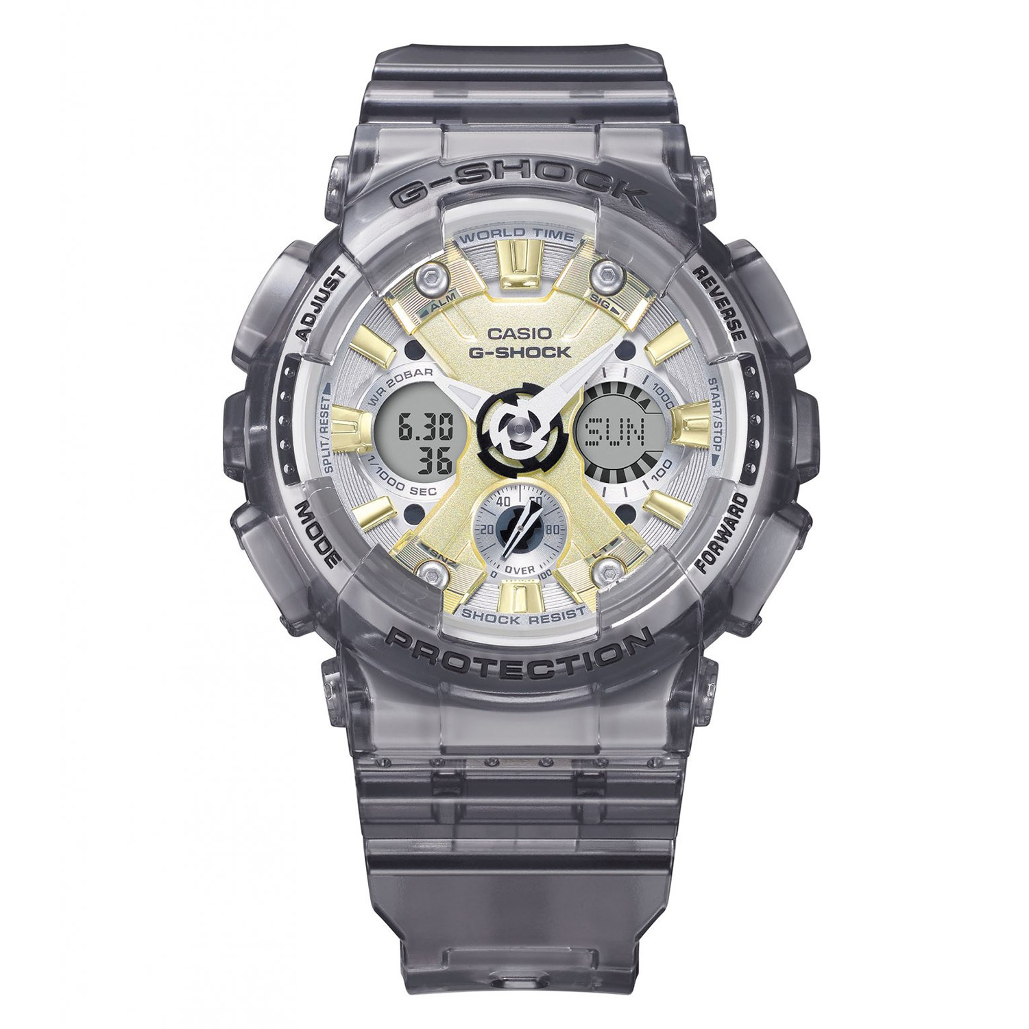 zegarek G-SHOCK GMA-S120GS-8AER kwarcowy damski G-SHOCK S-Series - miniatura 3