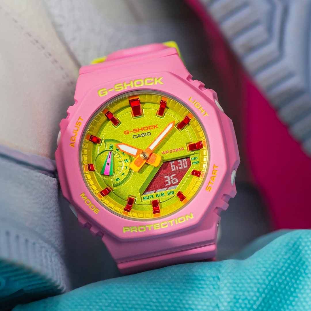zegarek G-SHOCK GMA-S2100BS-4AER różowy G-SHOCK S-Series - miniatura 3