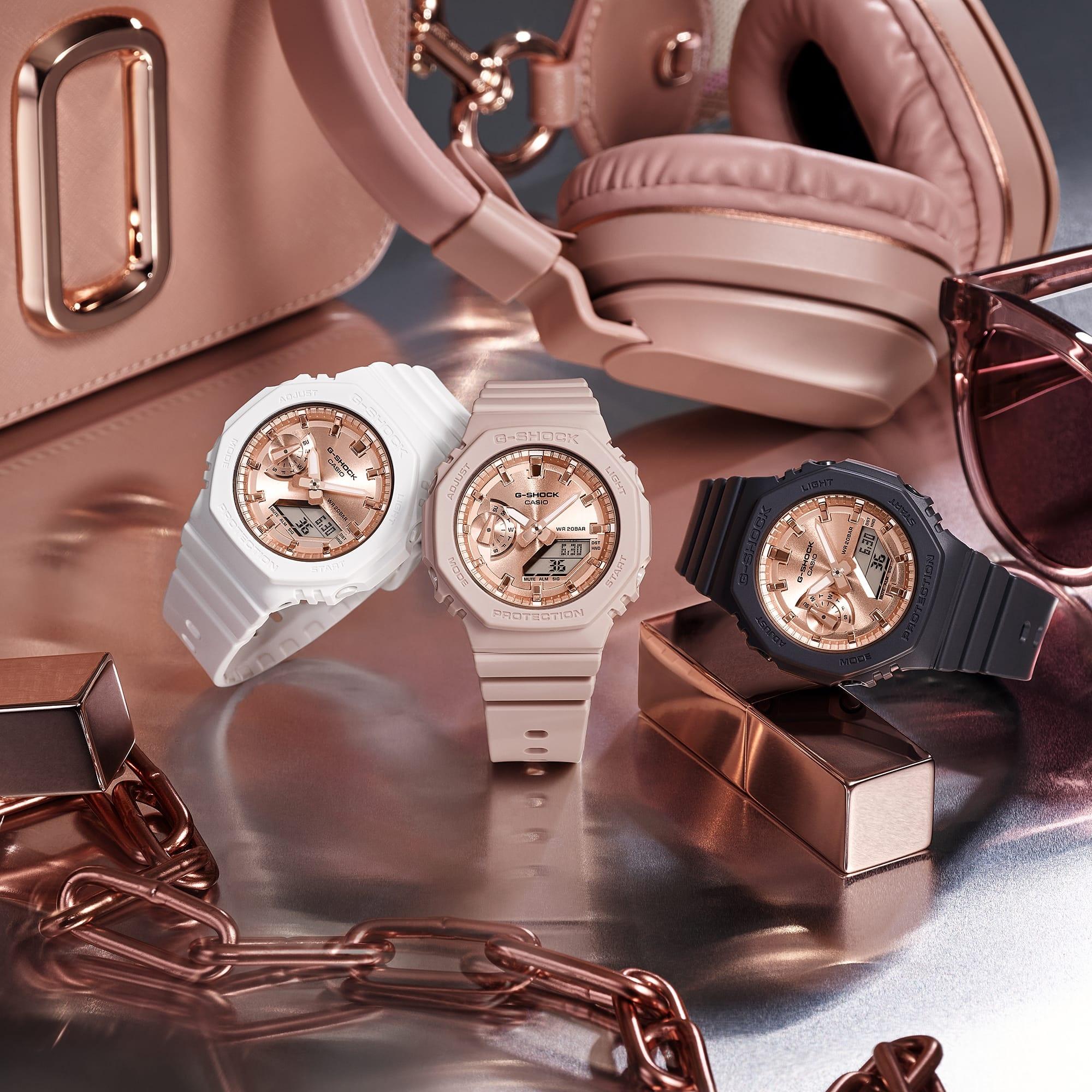 zegarek G-SHOCK GMA-S2100MD-4AER beżowy G-SHOCK S-Series