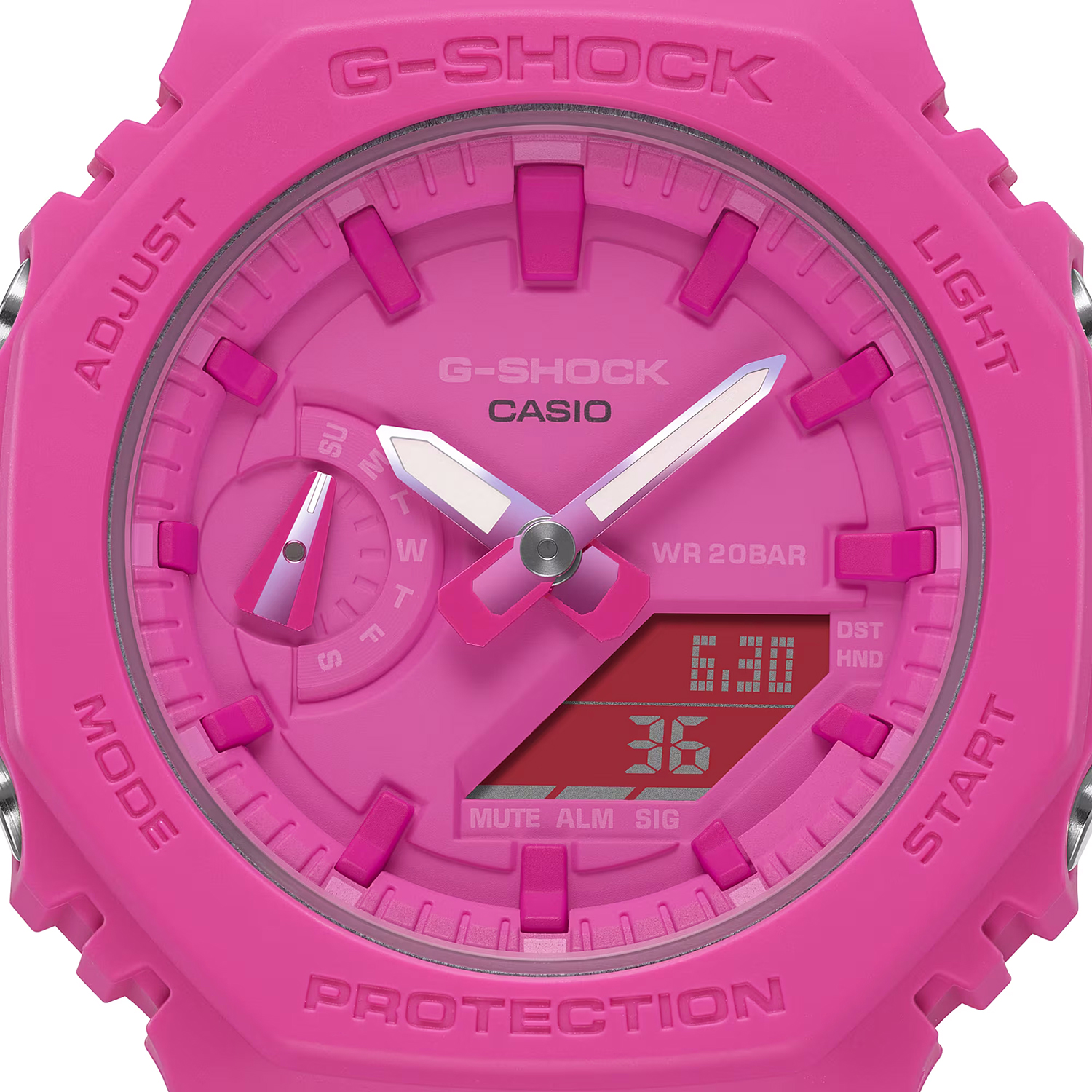 zegarek G-SHOCK GMA-S2100P-4AER kwarcowy damski G-SHOCK S-Series - miniatura 4