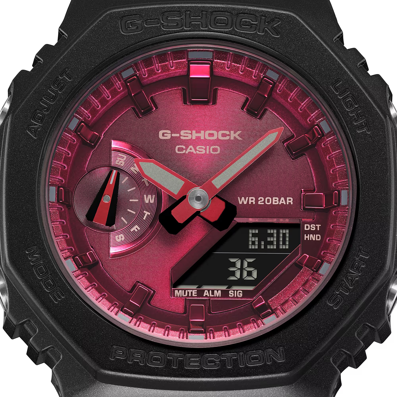 zegarek G-SHOCK GMA-S2100RB-1AER czarny G-SHOCK S-Series - miniatura 3