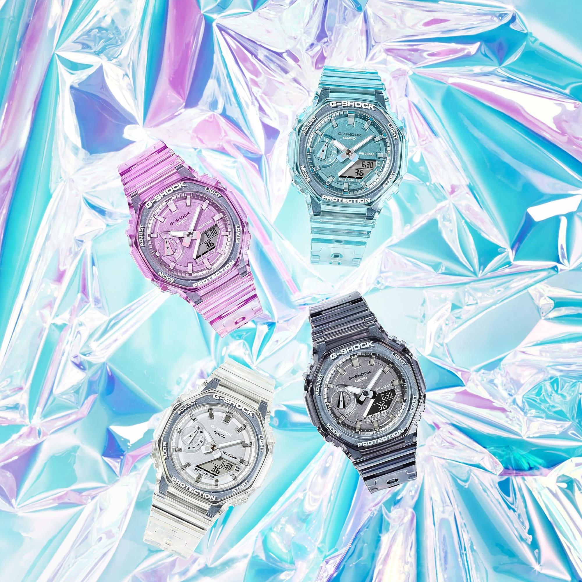 zegarek G-SHOCK GMA-S2100SK-4ACGER różowy G-SHOCK S-Series - miniatura 9