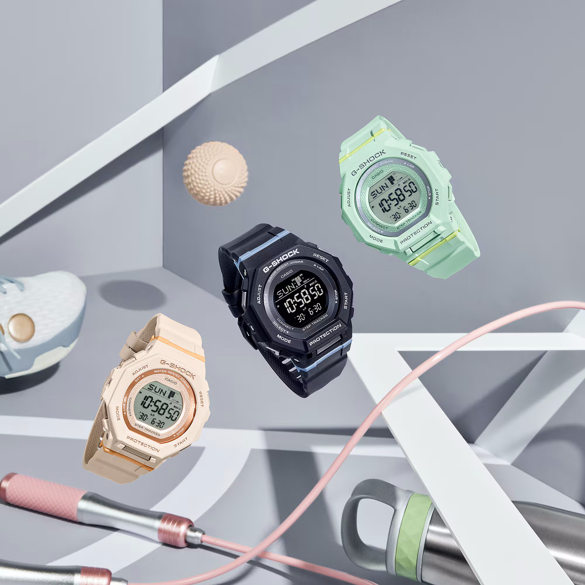 zegarek G-SHOCK GMD-B300-1ER zielony G-SHOCK Original - miniatura 7