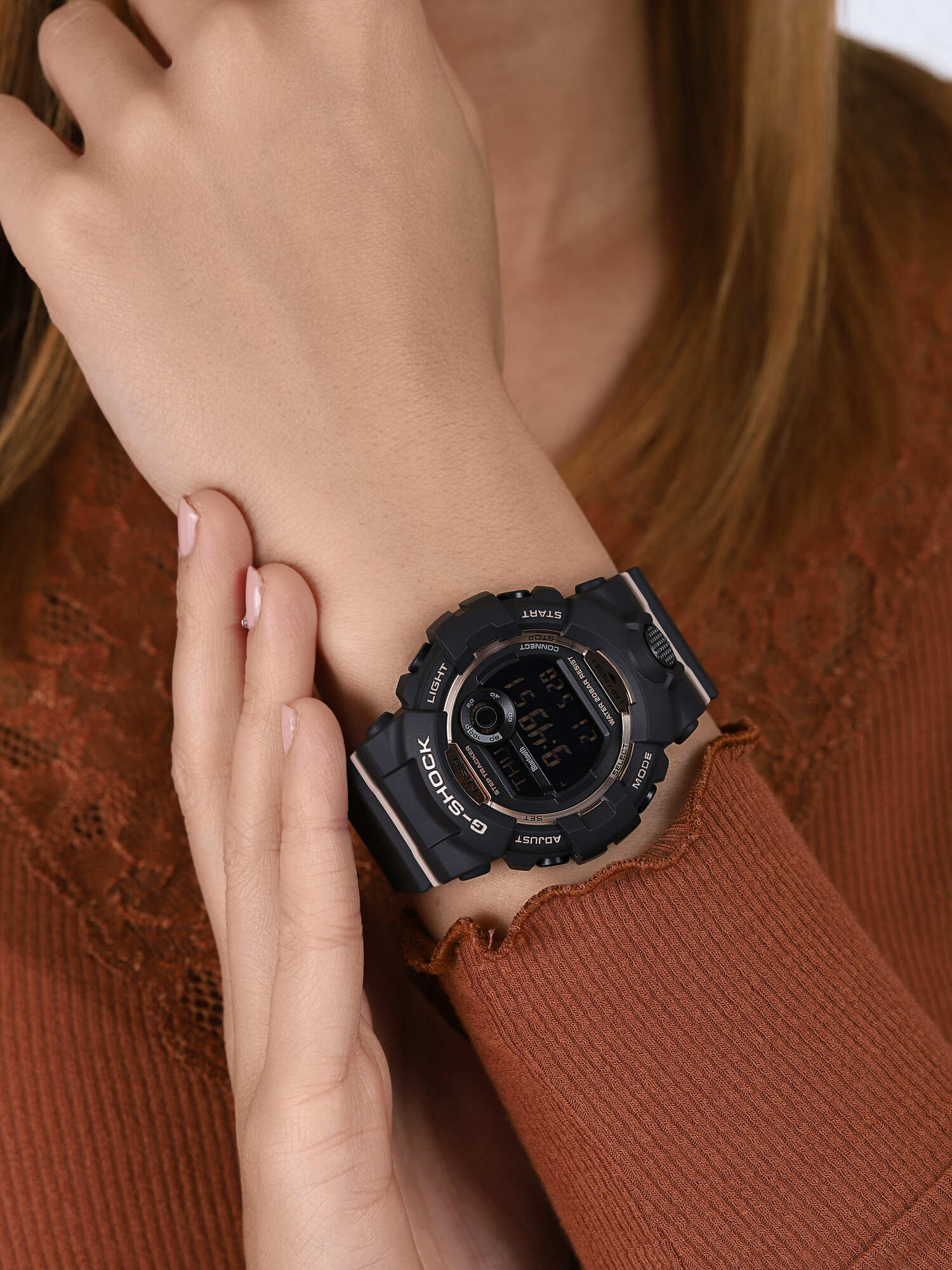 zegarek G-SHOCK GMD-B800-1ER czarny G-SHOCK G-SQUAD