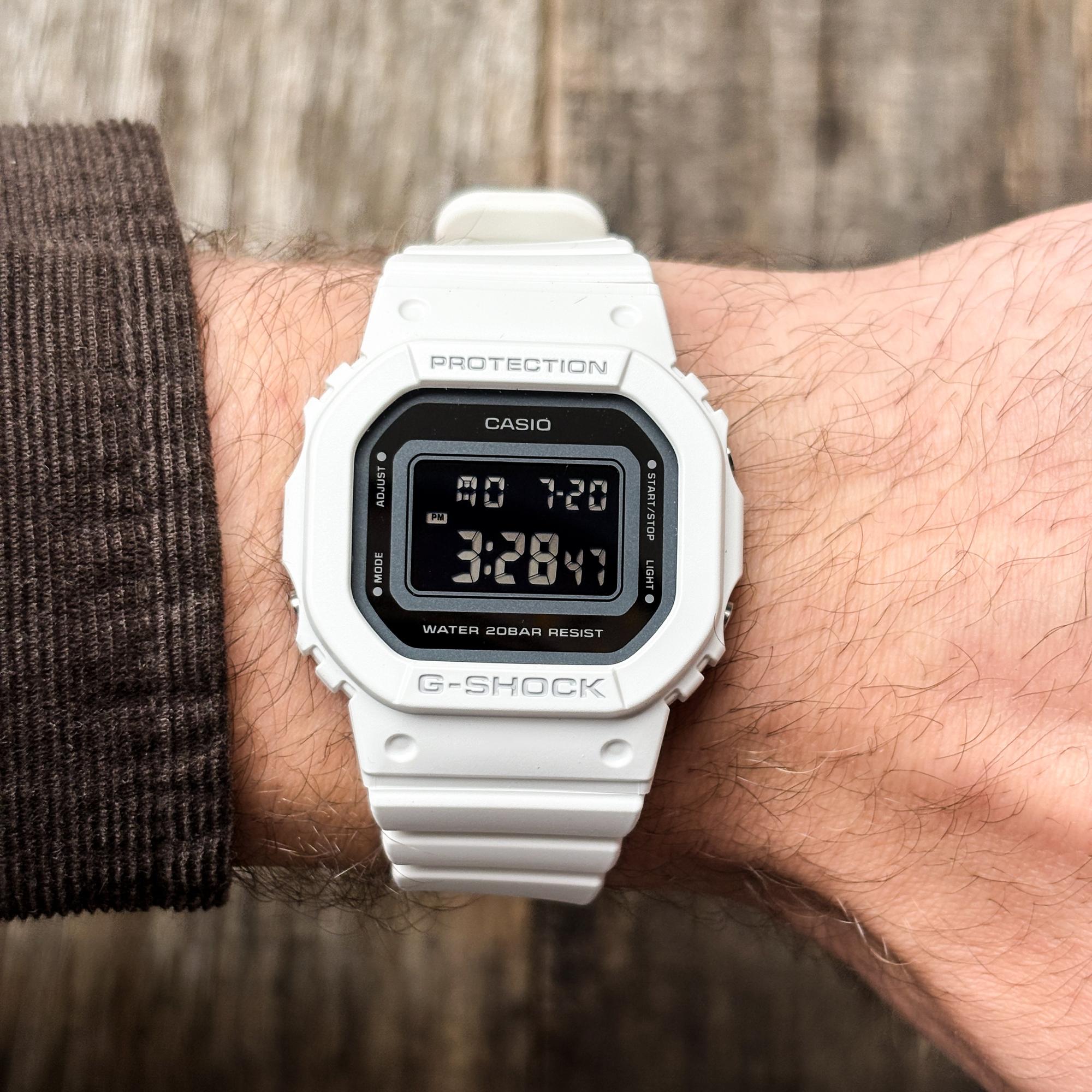 zegarek G-SHOCK GMD-S5600-7ER biały G-SHOCK Original