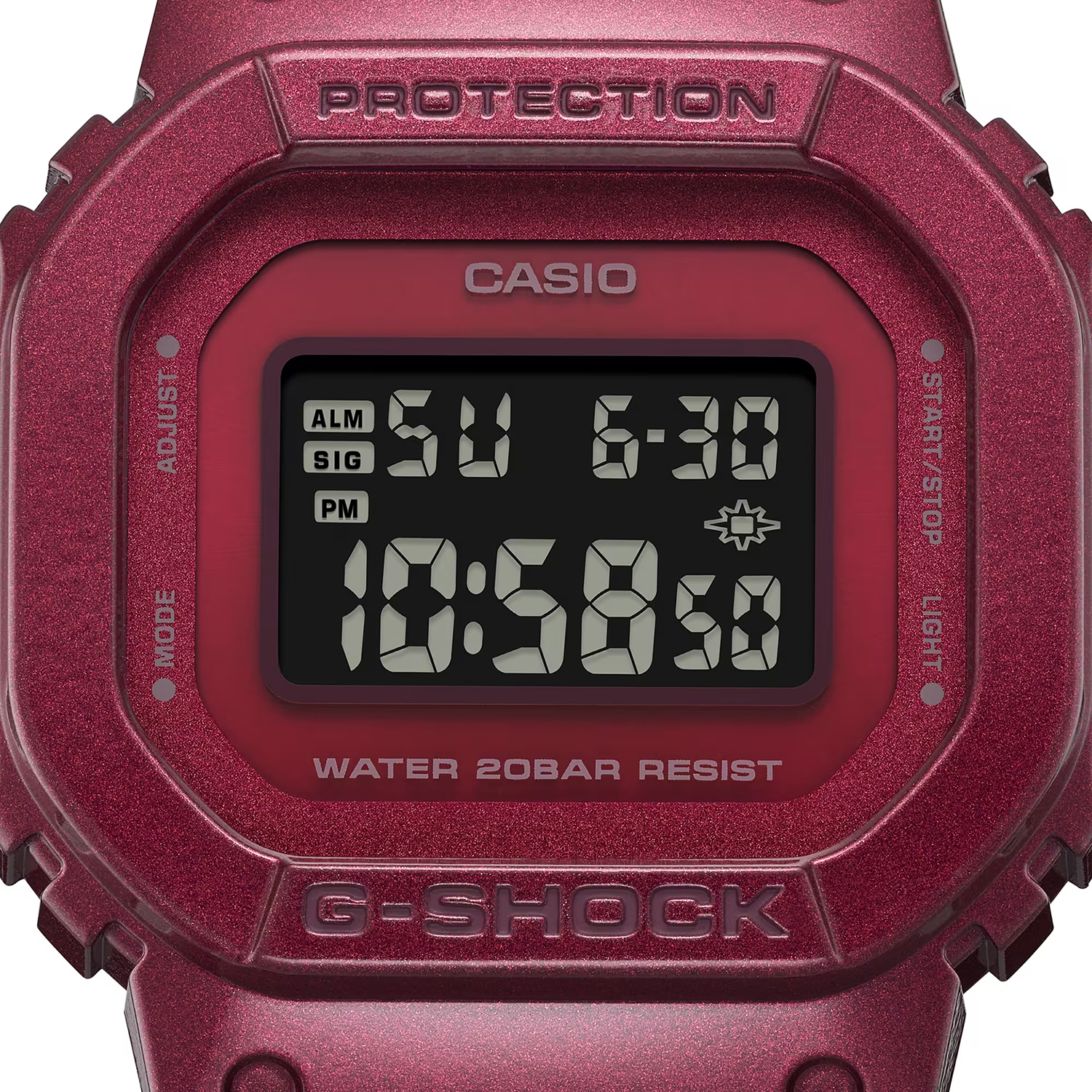 zegarek G-SHOCK GMD-S5600RB-4ER czerwony G-SHOCK Original - miniatura 3