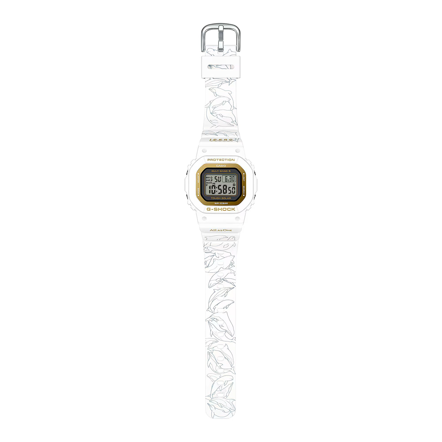 zegarek G-SHOCK GMD-W5601K-7JR biały G-SHOCK Original - miniatura 3