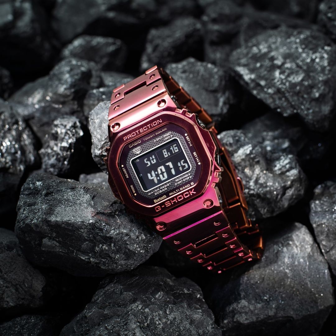 zegarek G-Shock GMW-B5000RD-4ER G-SHOCK Specials mineralne - miniatura 9