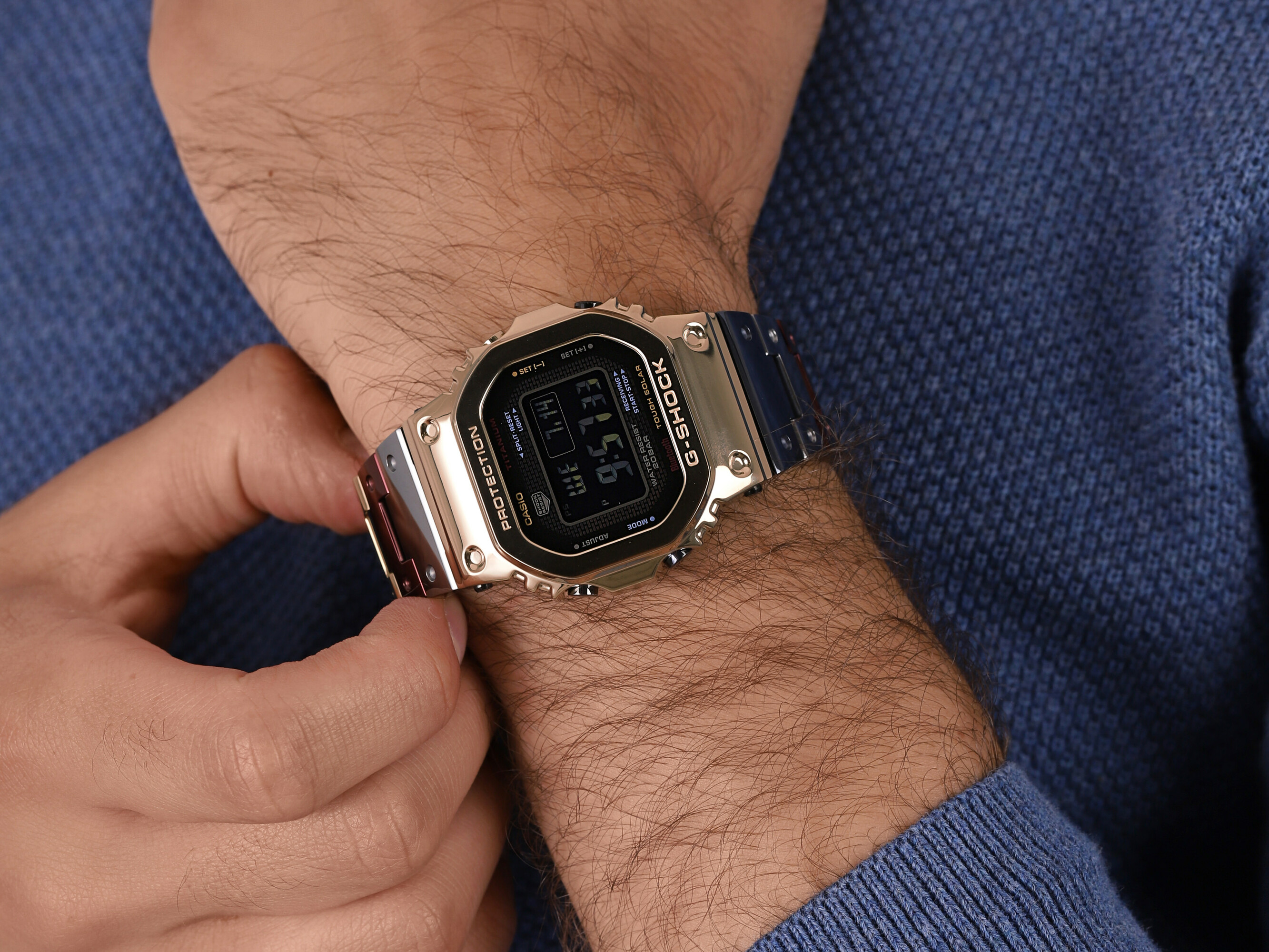 zegarek G-SHOCK GMW-B5000TR-9ER złoty G-SHOCK Original