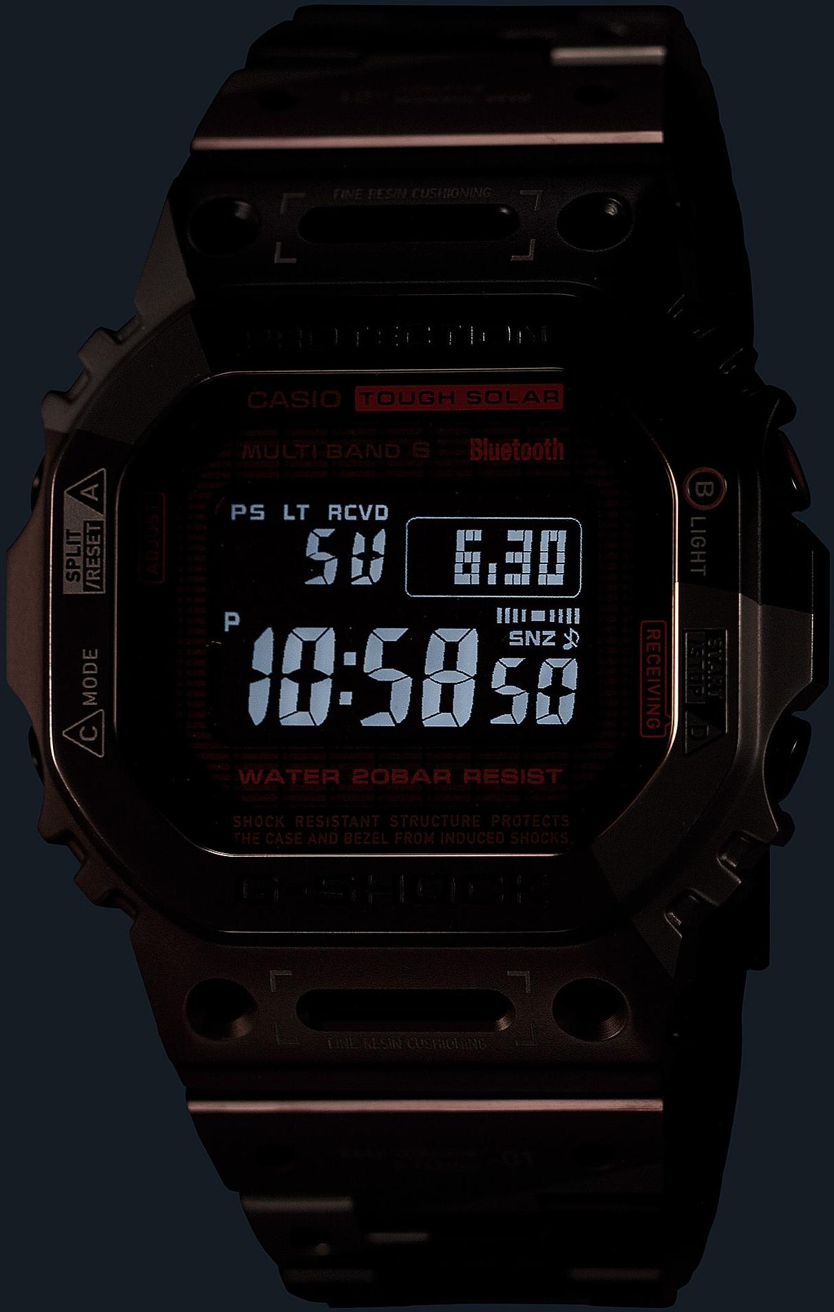 zegarek G-SHOCK GMW-B5000TVB-1ER G-SHOCK TITANIUM VIRTUAL G-SHOCK Specials mineralne - miniatura 7