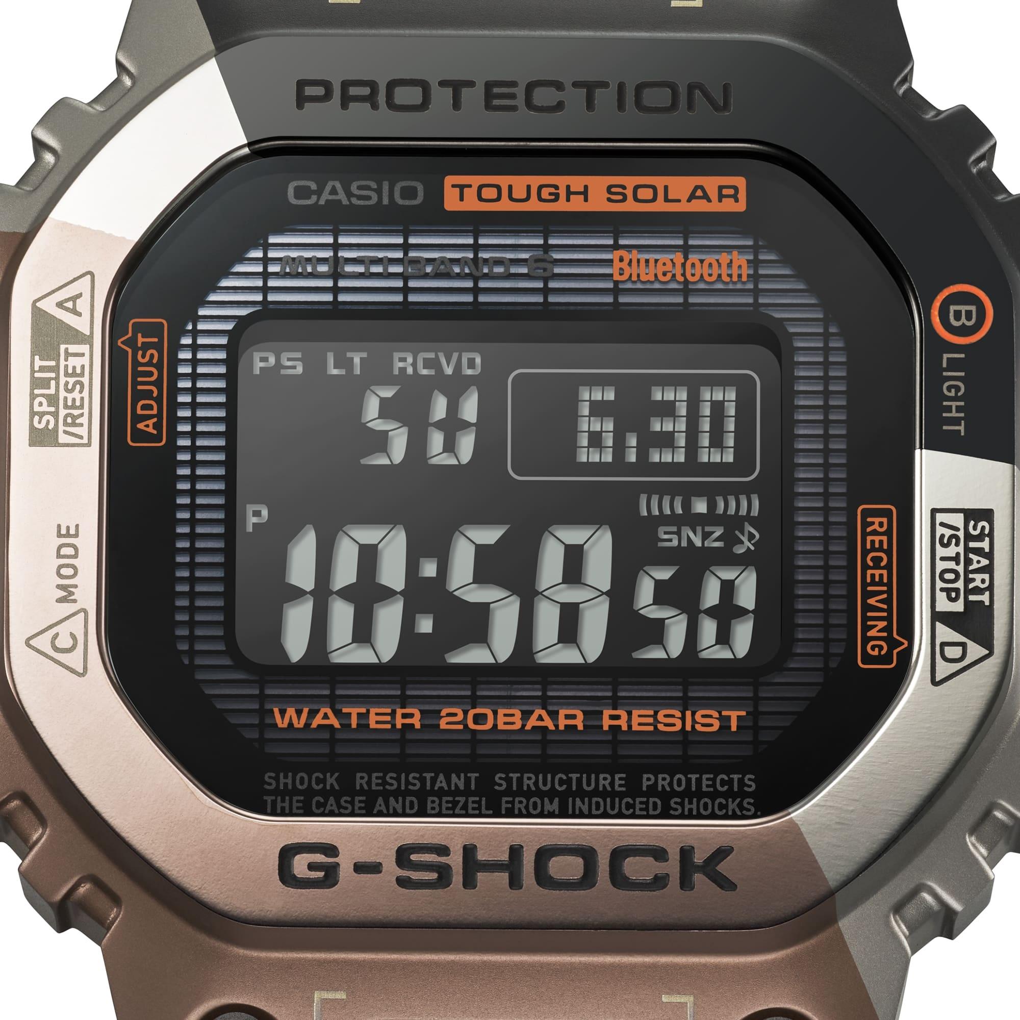 zegarek G-SHOCK GMW-B5000TVB-1ER solar męski G-SHOCK Specials G-SHOCK TITANIUM VIRTUAL - miniatura 2
