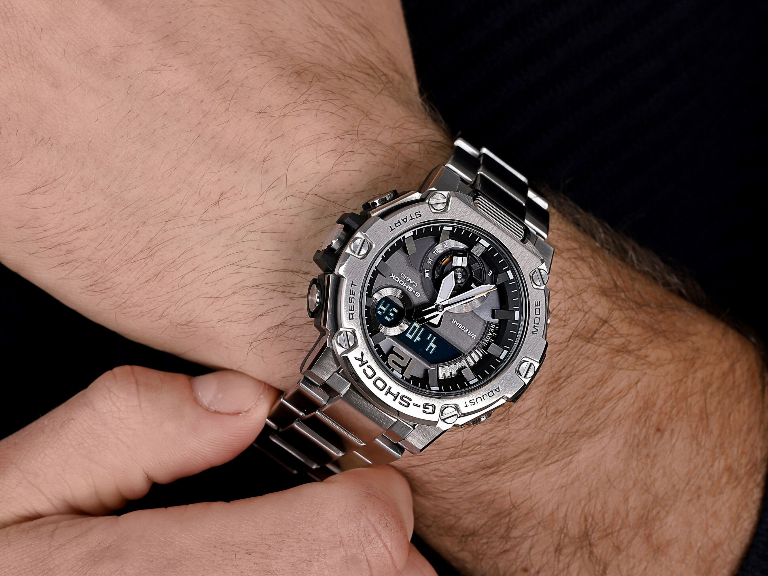 zegarek G-SHOCK GST-B300E-5AER G-SHOCK G-STEEL mineralne