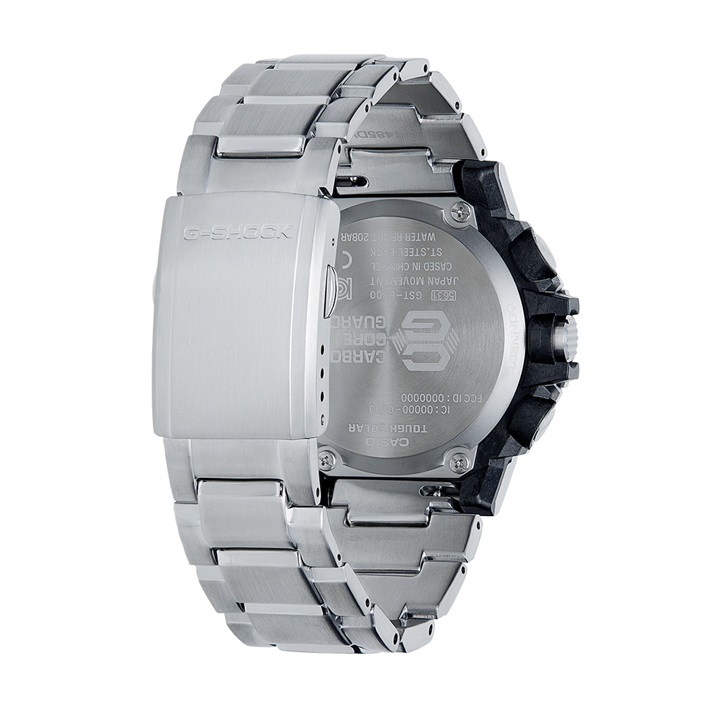zegarek G-Shock GST-B300E-5AER srebrny G-SHOCK G-STEEL