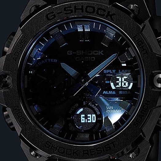 zegarek G-SHOCK GST-B400D-1AER G-STEEL TOUGH SOLAR G-SHOCK G-STEEL mineralne