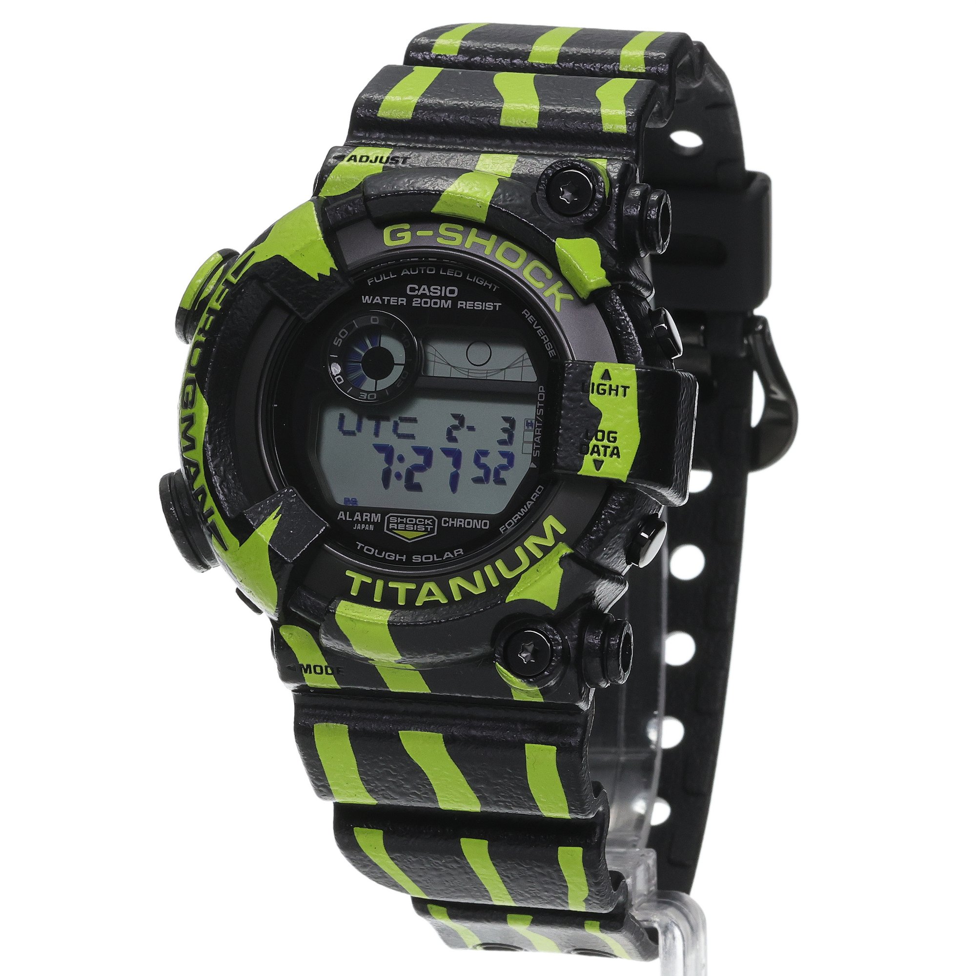 zegarek G-SHOCK GW-8200TPF-1ER Frogman Three-striped Poison Frog Limited Edition G-SHOCK Master of G mineralne - miniatura 2