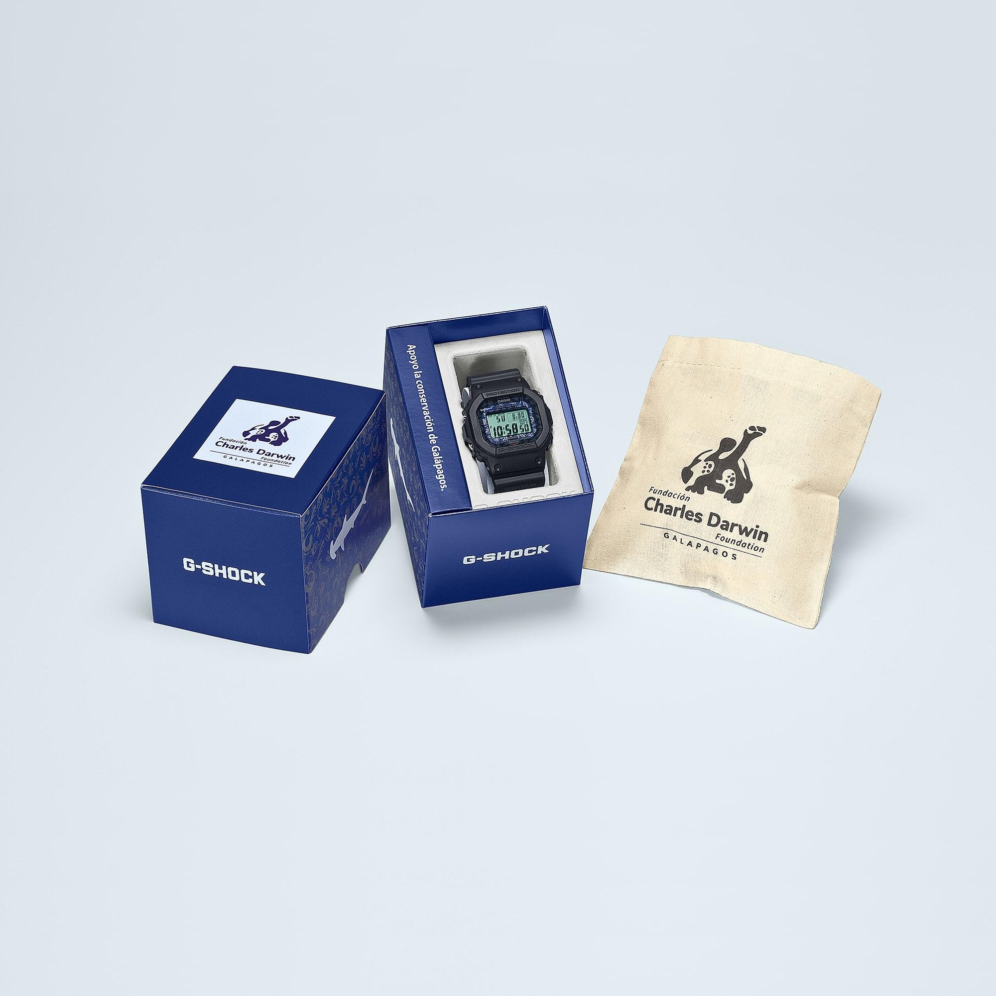zegarek G-SHOCK GW-B5600CD-1A2ER solar męski G-SHOCK Original G-SHOCK GALAPAGOS CHARLES DARWIN FOUNDATION - miniatura 7