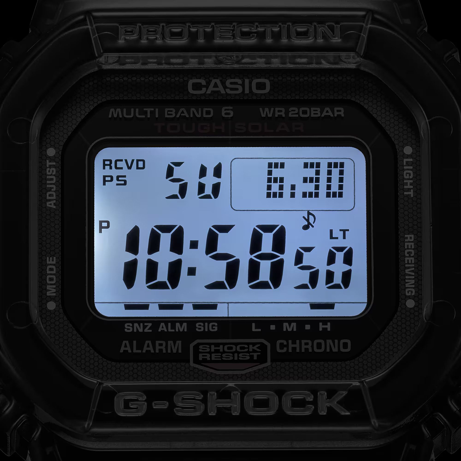 zegarek G-SHOCK GW-S5600U-1ER czarny G-SHOCK Original - miniatura 7