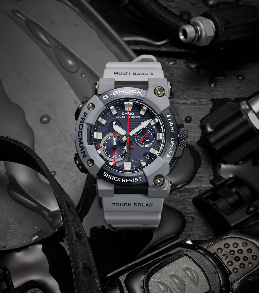 zegarek G-SHOCK GWF-A1000RN-8AER czarny G-SHOCK Master of G