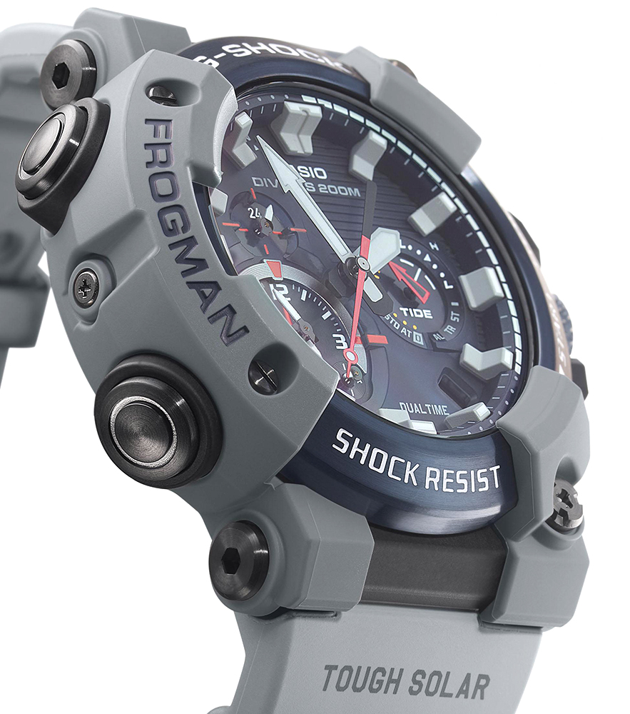 zegarek G-SHOCK GWF-A1000RN-8AER solar męski G-SHOCK Master of G Frogman