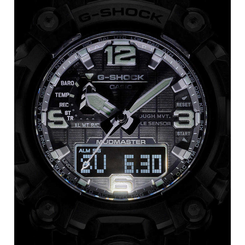 zegarek G-SHOCK GWG-2000-1A1ER szary G-SHOCK Master of G