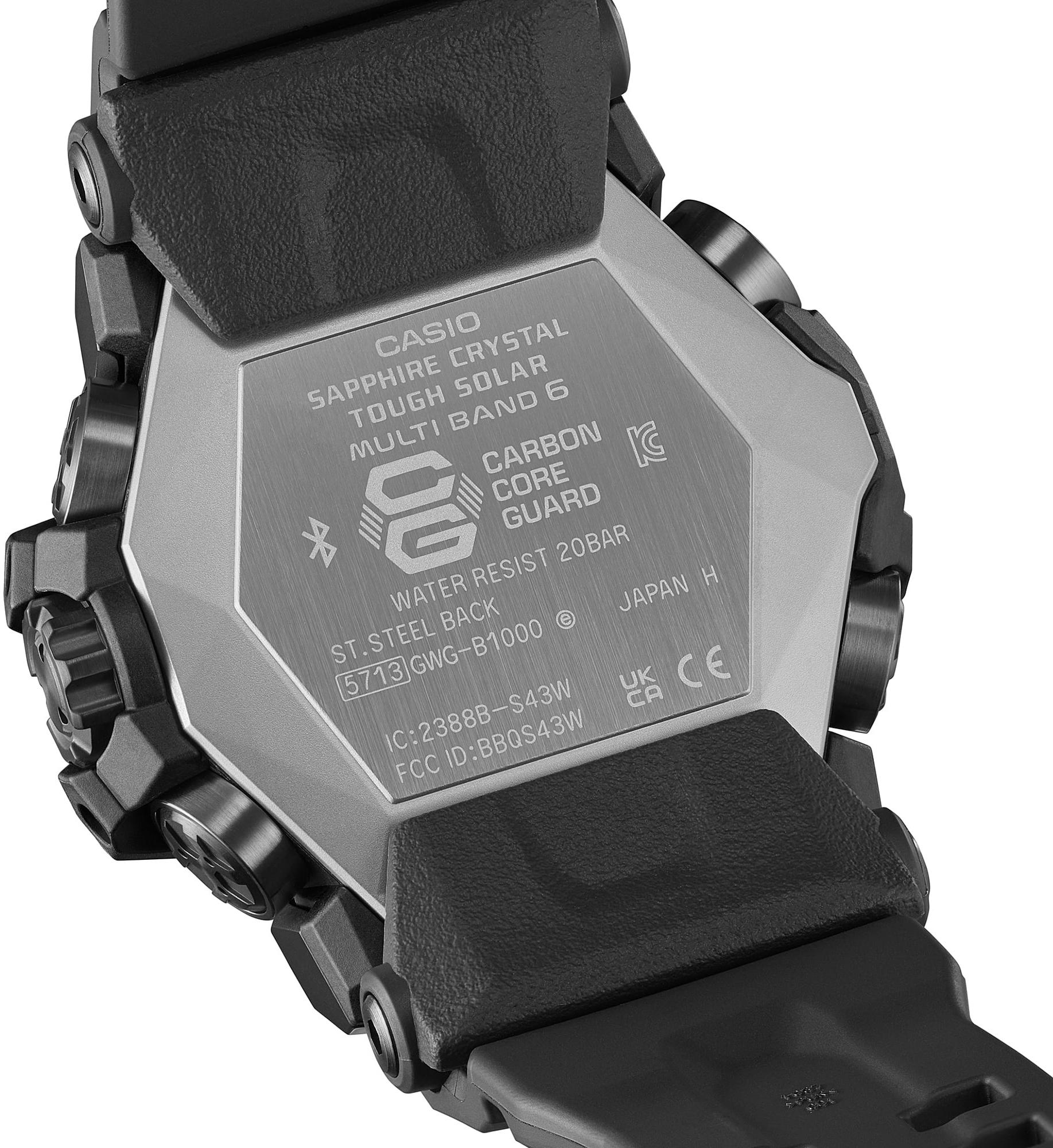 zegarek G-SHOCK GWG-B1000EC-1AER solar męski G-SHOCK Master of G - miniatura 9