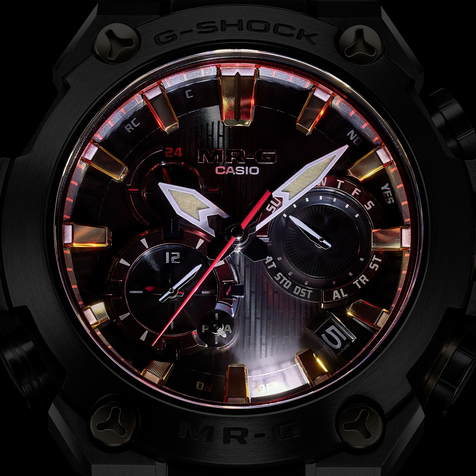 zegarek G-SHOCK MRG-B2000B-1A4DR czarny G-SHOCK Master of G - miniatura 8
