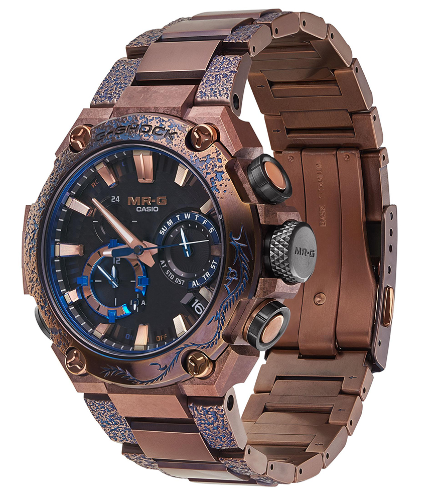 zegarek G-SHOCK MRG-B2000SH-5ADR SHOUGEKI-MARU LIMITED EDITION G-SHOCK Master of G szafirowe - miniatura 2