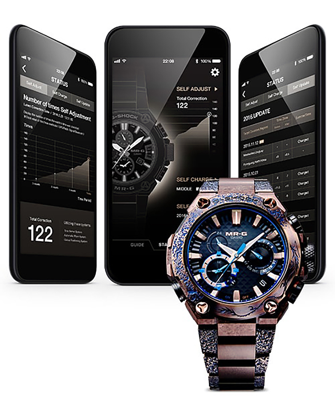 zegarek G-SHOCK MRG-B2000SH-5ADR szary G-SHOCK Master of G - miniatura 13