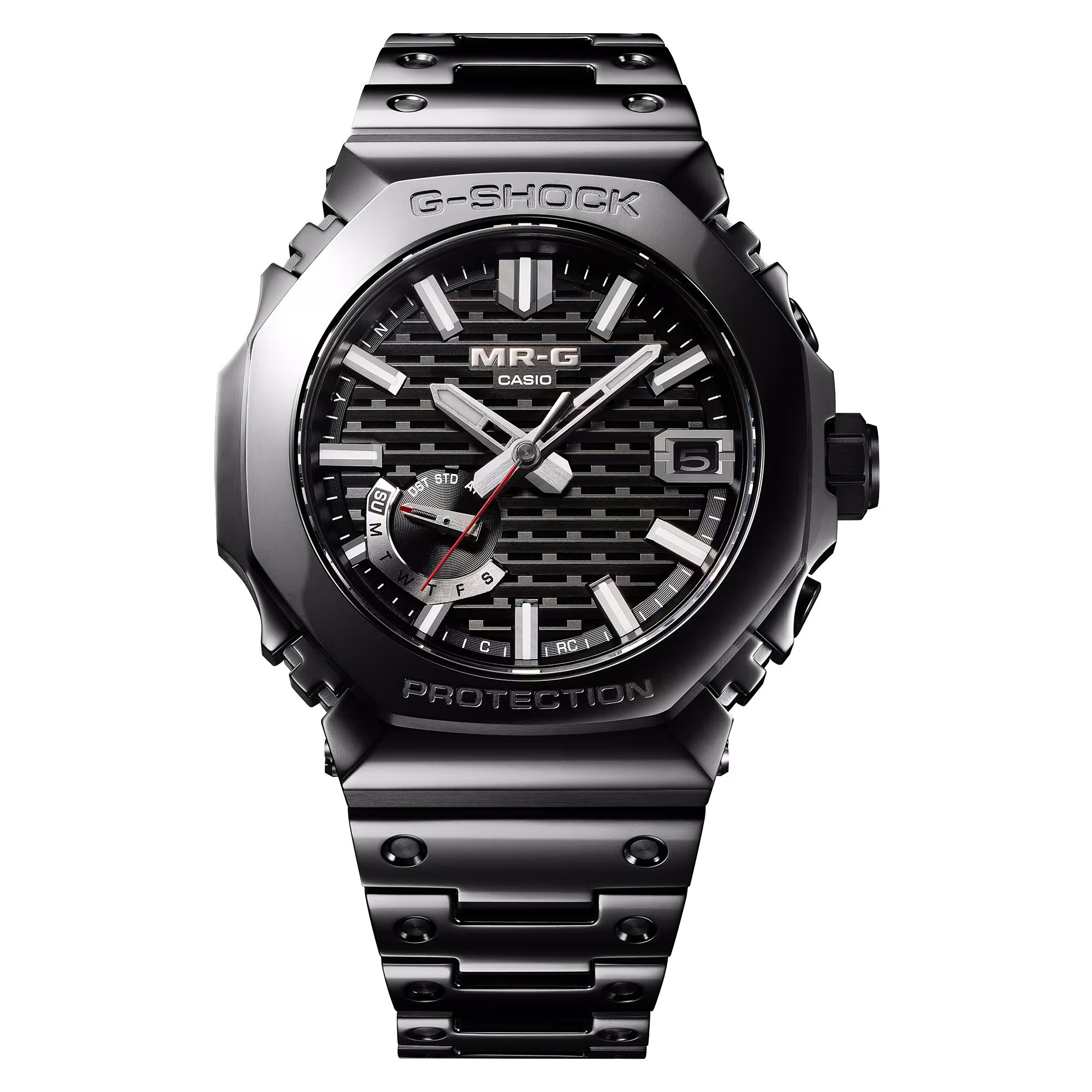 zegarek G-SHOCK MRG-B2100B-1AER solar męski G-SHOCK Master of G MRG TITANIUM 64 COBARION