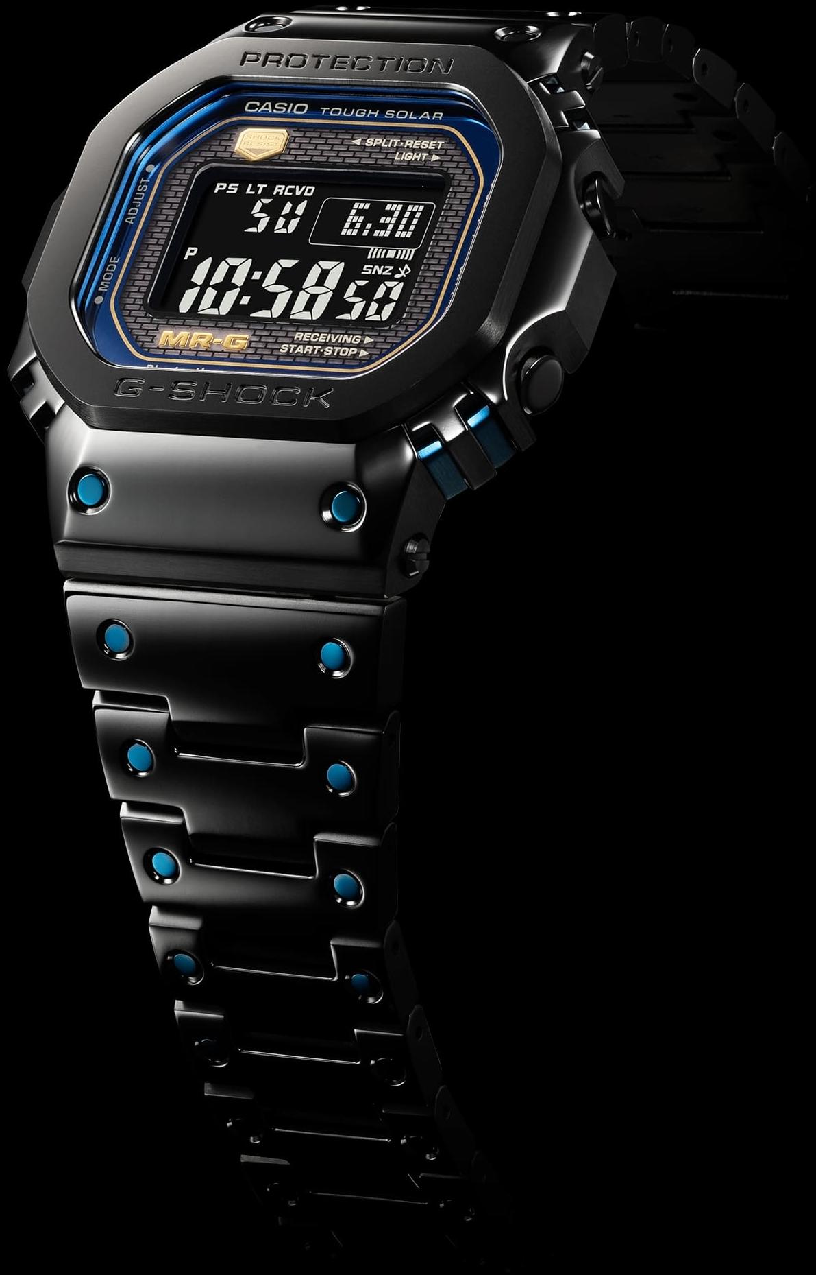 zegarek G-SHOCK MRG-B5000BA-1DR G-SHOCK MR-G KIWAMI SERIES G-SHOCK Master of G szafirowe - miniatura 9