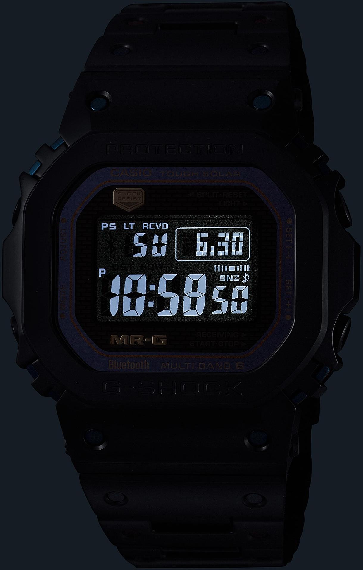 zegarek G-SHOCK MRG-B5000BA-1DR G-SHOCK MR-G KIWAMI SERIES G-SHOCK Master of G szafirowe - miniatura 10