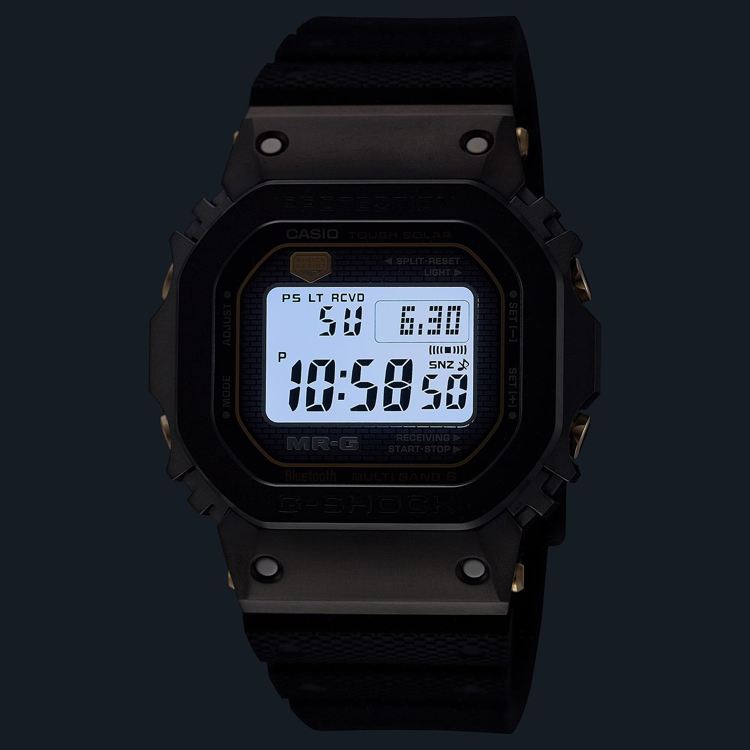 zegarek G-SHOCK MRG-B5000R-1ER czarny G-SHOCK Master of G - miniatura 10