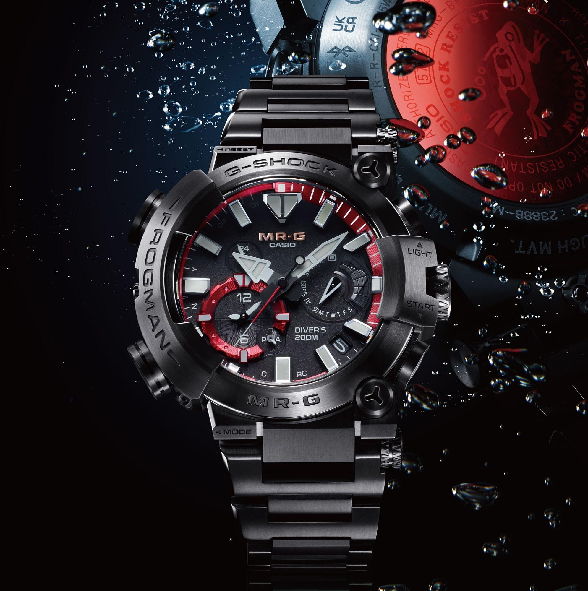 zegarek G-SHOCK MRG-BF1000B-1AER czarny G-SHOCK - miniatura 7